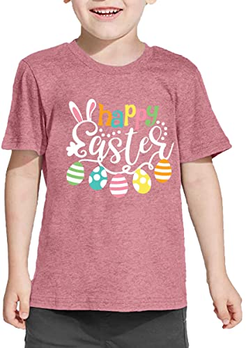 Happy Easter T Shirt Toddler Baby Girls Boys Bunny Rabbit Graphic T-Shirt Easter Egg Letter Print Tees Tops #TOP2