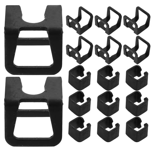 ibasenice 20pièces Clips pour Pompe à Huile de Cric de Sol Renforcés Acier pour Réparation et Remplacement Tonnes Accessoires pour Cric Horizontal et Entretien Automobile