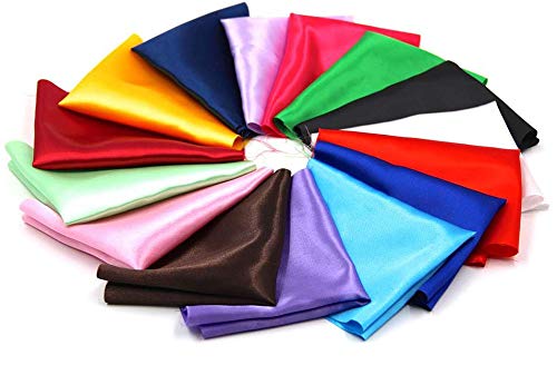 Mds Pack Of 5 Yard Charmeuse Bridal Solid Satin Fabric For Wedding Dress Fashion Crafts Costumes Decorations Silky Satin 44”- Apple Red #TOP6