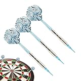 Fravsiu Dartpfeile mit weicher Spitze, Dartpfeile mit weicher Spitze, professionelle Dartpfeile in Farbverlauf, bunte Dartflüge, professionelle Dartpfeile mit weicher Spitze, Spiel