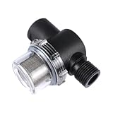 RV-Wassertankpumpe – Wasserpumpensiebfilter, Edelstahl 76,5x35x60mm, Kompaktarmatur, langlebiges Modul, entworfen mit Schmutzkontrollsystem | Zuverlässiger Siebschirm für Wohnmobil Wassertank