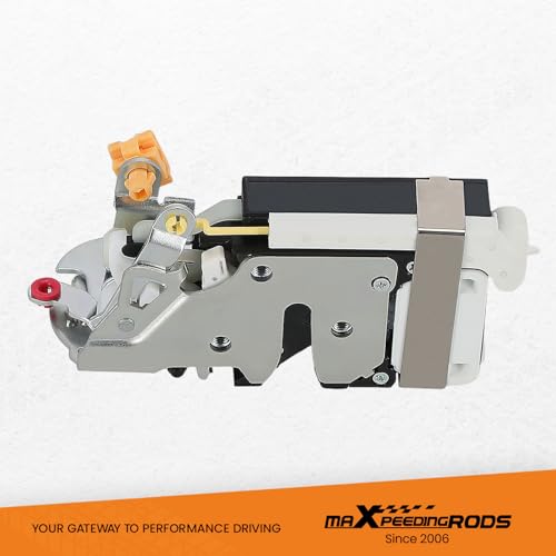 Image of maXpeedingrods 931318, DLA1362, DLA639 Front Left Door Lock Actuator, for Cadillac Escalade ESV EXT Chevy Avalanche Silverado GMC Sierra Yukon XL Replaces 931-318, 15110643, 15053681
