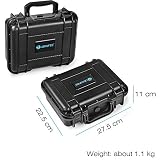 Lekufee Przenośne wodoodporne twarde etui na akcesoria dji Mavic Mini i SE (tylko etui, nie dla Mini 4k/2/3/4)