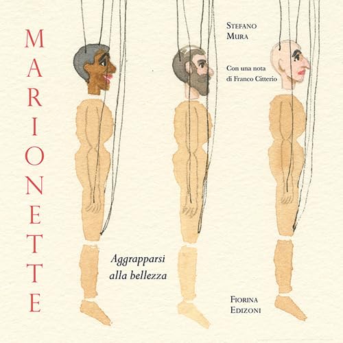 Marionette livre illustré Aggrapparsi alla bellezza album d'art italien