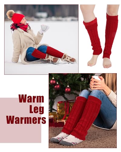 Image of Shihanee Fleece Leg Warmers Women