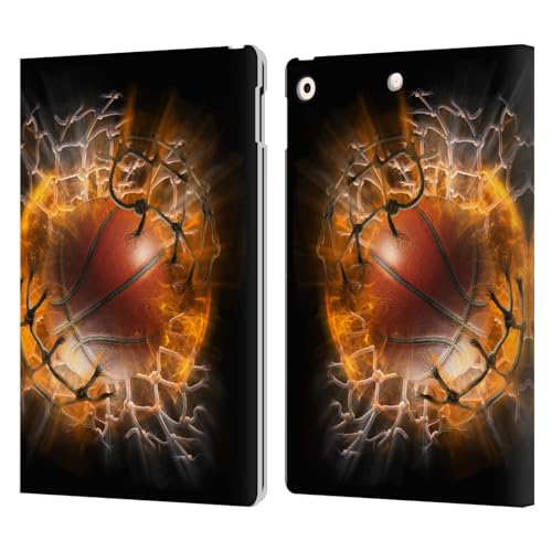 Étui en cuir iPad 10.2 sous licence Tom Wood aux finitions premium Rayon D'Explosion