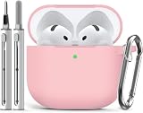 Inesore Compatible with AirPods 5/4 Case- Pink