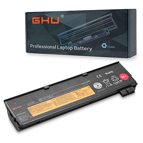 GHU New Battery 48 WH 6 Cell Replacement for 68+ 0C52861 0c52862 0c52862 Compatible with Lenovo Thinkpad T440 T440s T450 T450s T550 T560 T460 T460p for L450 L460 L470 T470P W550s X240 X250
