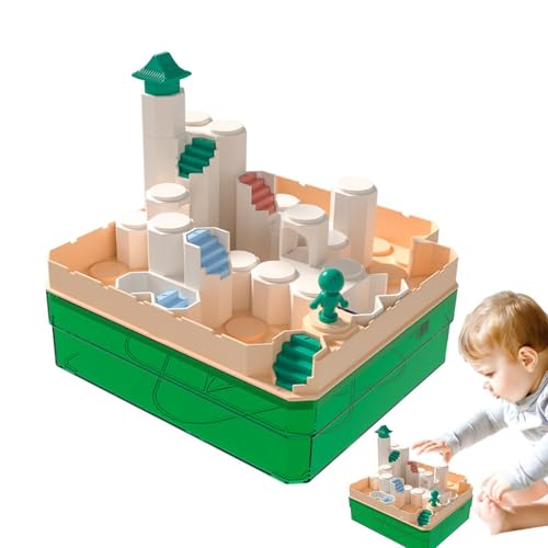 Juegos de rompecabezas lógicos de construcción de carreteras, laberinto de construcción de carreteras,Construye un juego de pistas de carreteras | Juegos educativos de laberintos de aprendizaje para