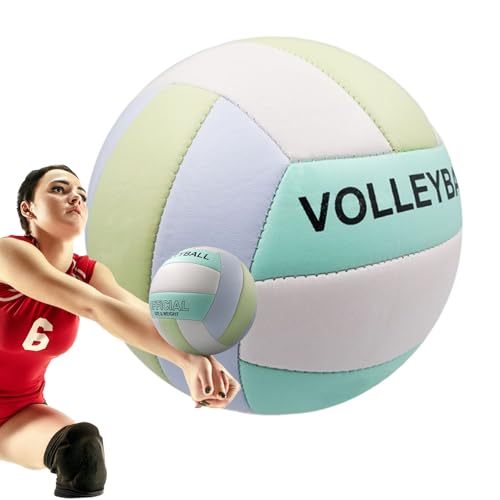 Offizieller Volleyball - Soft Touch Volleyball, Wasserdichtes Sportspielzeug | Professionelles Strandvolleyball, Weiche PU Leder Wasserdichte Sportspielzeug Für Kinder Jugend Erwachsene Fitnessstudio