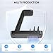 Wireless Charger for iPhone - 5 in 1 Charging Station for Multiple Devices Apple: Fast Wireless Charging Stand Dock for iPhone 17 16e 16 15 14 13 12 Pro Max Apple Watch Airpods