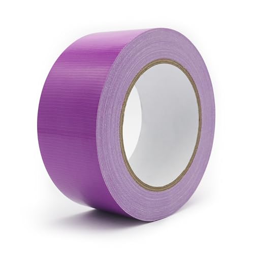 Maartla Heavy Duty Duct Tape 2 Inch X 33 Yards 8.5 Mil Thickness Multi Purpose Purple Duct Tape No Residue Waterproof and Tear by Hand - for Repairs Industrial Professional Use