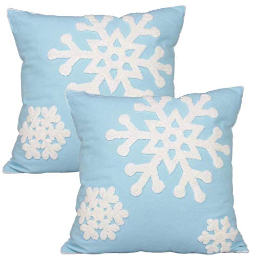 HUAGUOGUO 18 x 18 Inch 2PCs Embroideried...