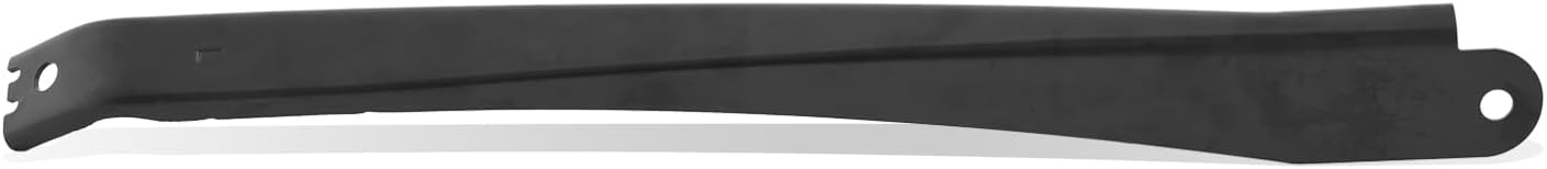 FO1066164 Front Outer Bumper Cover Support Bracket Compatible with Ford Excursion F-250/350/450/550 Super Duty 2005-2007, Driver Left Side, Polished Black