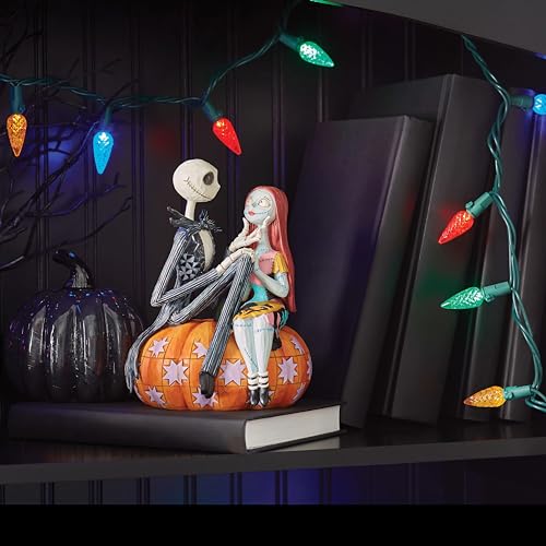 Figurine Jim Shore Jack Sally Citrouille en résine : déco Nightmare Before Christmas - 3