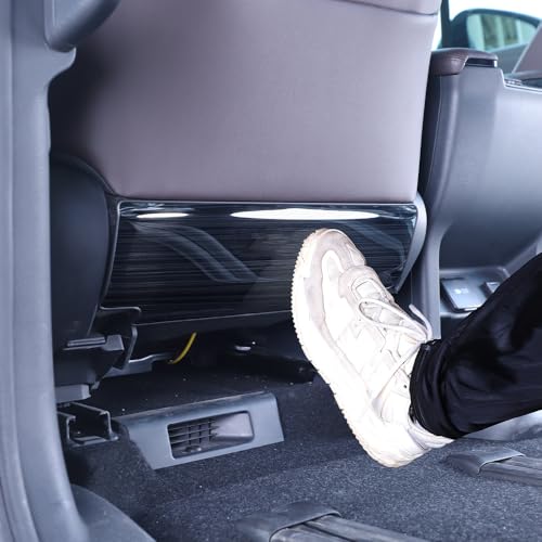 MagicCar Back Seat Protector fit for 2021-2025 Toyota Sienna Accessories-Best Stainless Steel Protection for Automotive interiors from Dirt Scratches-Protector Back of Seat (Black)