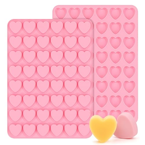 Moldes de silicona pequeños en forma de corazones miniatura 1