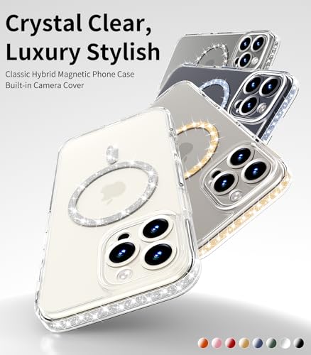 Coque iPhone 16 Pro Max antichoc avec cordon DIY et support MagSafe argenté - 6