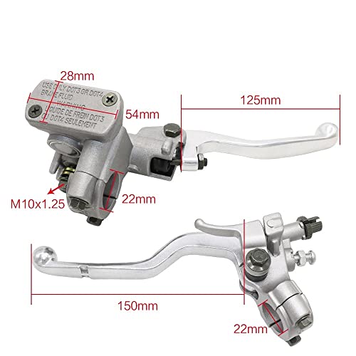 Levier de frein moto gauche Honda CR 250R résolution du jeu dans la commande