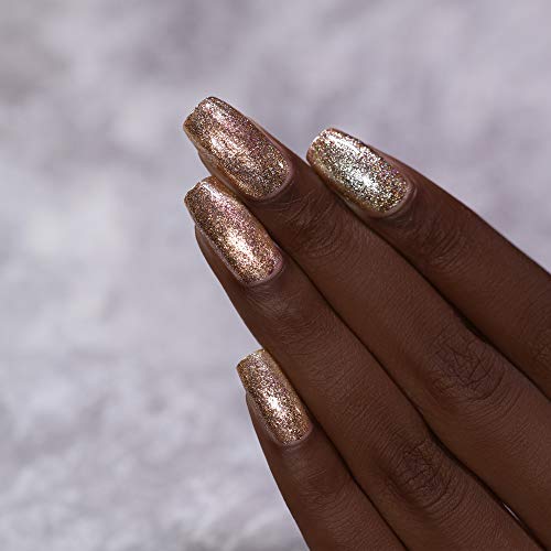 Image of ILNP Mirage - Brilliant Gold Holographic Ultra Metallic Nail Polish