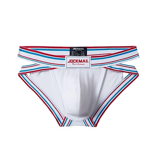 JOCKMAIL Mens Briefs Low Waist Sexy Men Sports Mesh Breathable Comfort Brief Men's Athletic Underwear3