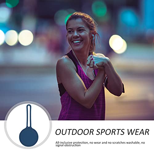 Hemobllo 4 stuks Tracer hoezen Tracer afdekkingen compatibel met Airtag (gesorteerde kleuren) - Image 3