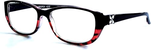 Miniatura 4 de Lentes de lectura para computadora, bloqueo de luz azul, ojo de gato, elegantes lectores de moda para mujeres (paquete de 2) 1.5 2.0 2.5 3.0