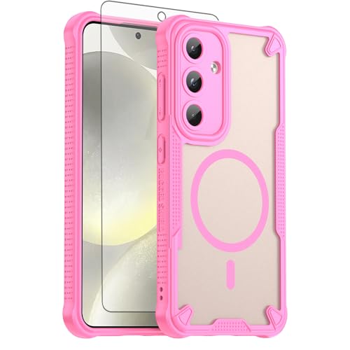 Coque Samsung S24 5G MagSafe et verre trempé Asuwish mat