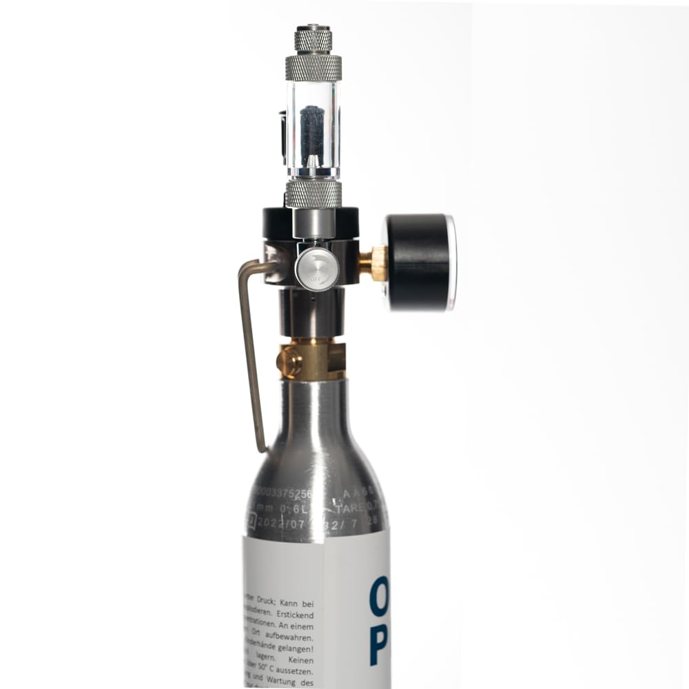 CO2-Druckminderer kompatibel mit SodaStream Zylinder o.Ä. | Aquarium CO2-Anlage