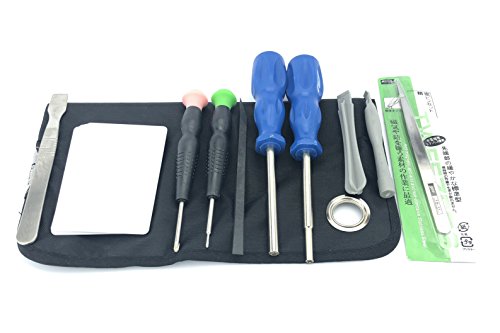 Silverhill Tools ATKSEGA 12Piece Tool Kit For Sega Consoles (Genesis, Master, 32, Cd, Saturn, DREAMCAST)