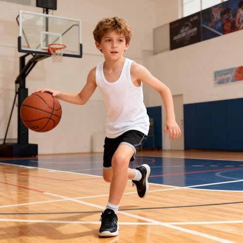 Image of Soft Undershirt Tank Top Cotton Sleeveless Shirts for Girls Or Boys
