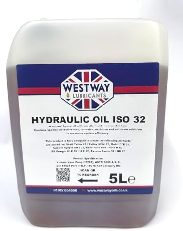 Hydraulic Oil ISO 32 HLP 32 5 Litres 5L