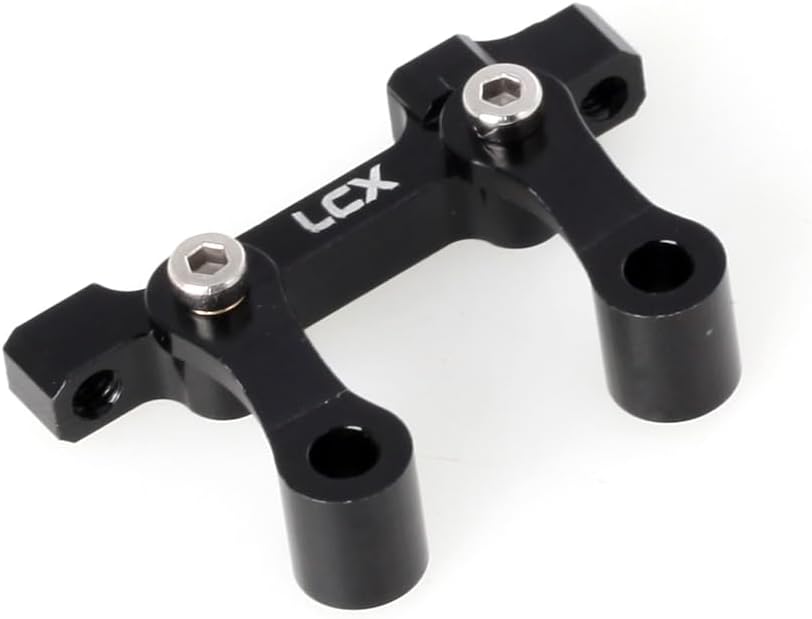 LCX Racing RC Car CNC Machined Aluminum Bellcranks with Drag Link for LOSI 1/16 Mini-B Buggy 1/18 Mini-T Stadium Truck, Upgrades Parts Accessories
