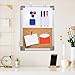 Combination Magnetic Whiteboard & Corkboard 16