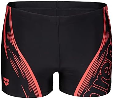 Arena Herren Badeshorts Mit Grafik-Print — Aus Recyceltem Polyester, Chlorbeständig & Schnelltrocknend