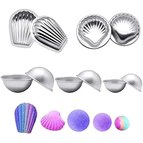 Xinlie Moldes de Bomba de Baño de Acero Inoxidable (10 Piezas) Cover