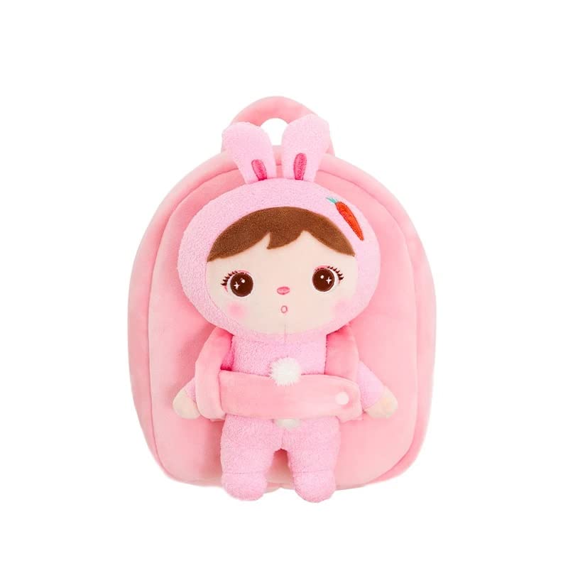 Mochila Metoo Infantil Linda + Boneca, IBMKIDS (Rosa)