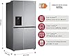 LG GSJV71PZTF Frigorifero Americano Side by Side Total No Frost con Congelatore, 635 L, Dispenser Acqua e Ghiaccio, Door Cooling, Linear Cooling, Door-in-Door - Frigo Smart con Wi-Fi e Freezer