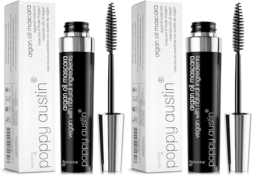 Mascara volumisateur et allongeant lot de 2 tubes de 9 grammes étanches