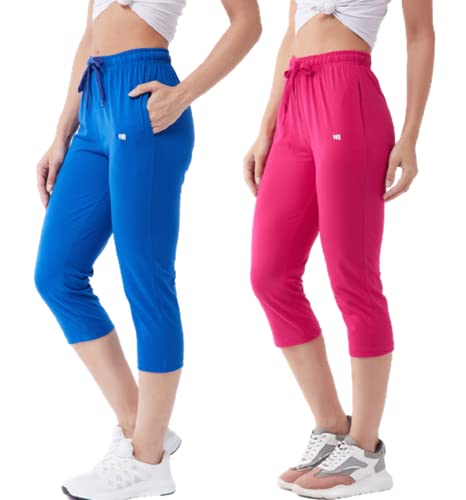 Image of Modeve Women Solid Cotton Blend Capri for summer|| Summer Wear