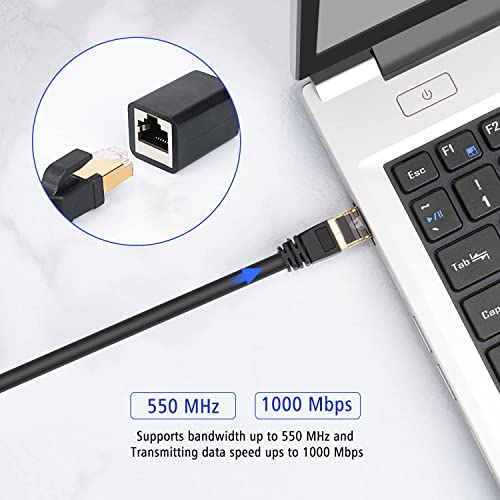 J&D Cable Extensor Ethernet Cat 6 6 y 25 pies miniatura 5