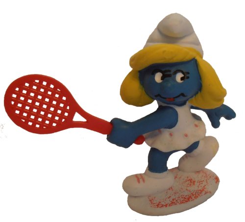 Schleich Figurine Les Schtroumpfs - Schtroumpfette joueuse de Tennis (20135)