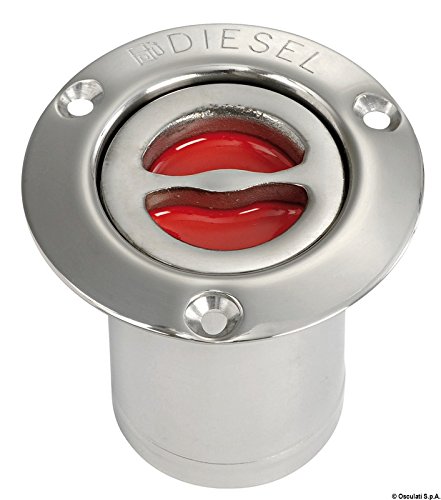 Nable inox diesel poignée bouchon de nable de pont bateau 38mm 50mm