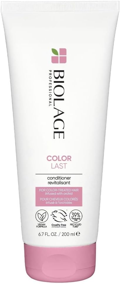 Professional Color Last Moisturising Conditioner for Coloured Hair, Enriched With Orchid Flower Extract that Helps Prevents Colour Fade for Shiny Salon-Vibrant Hair, 200ml