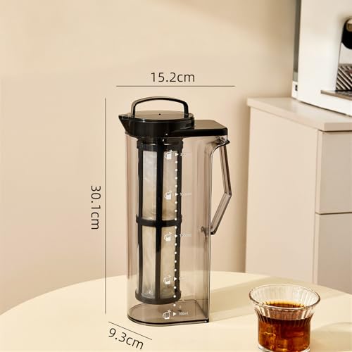 Café amer ? Bouilloire transparente thé glacé à goutteur d'eau - 6