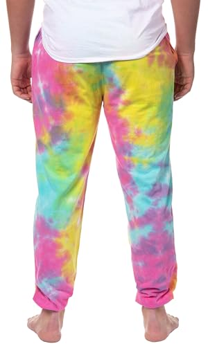Teenage Mutant Ninja Turtles TMNT Men's Tie-Dye Sleep Jogger Pajama Pants For Adults2