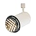 Nora Track Light NT-341 - Black - Track Head Louver - R/PAR20 - Compatible with Halo Track