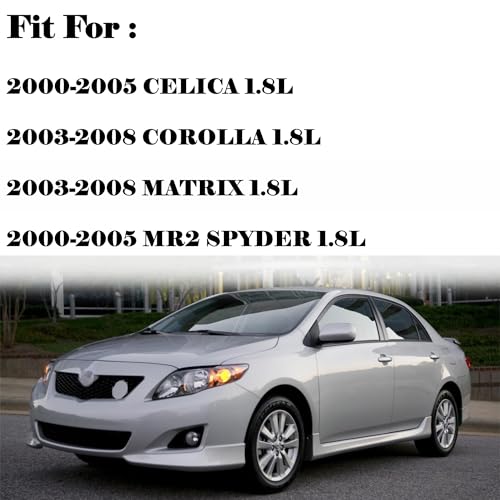 Image of Intake Manifold Gasket for Toyota Corolla Matrix 2003-2008 Replace 17171-22060 Engine Intake Seal