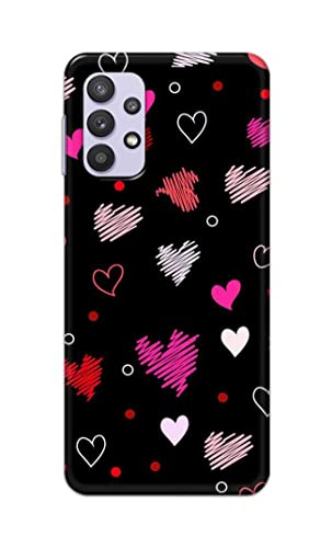 Image of PRINTFIDAA Vibrations of Love Hard Back Cover for Samsung Galaxy M32 5G / A32 5G Back Cover -(P6) KAT1009