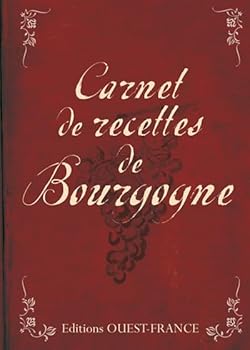 Hardcover Carnet de recettes de Bourgogne [French] Book